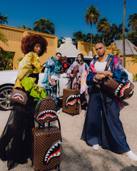 SHARKS IN PARIS GRIN & GRIND POUCH