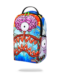 RICK AND MORTY SPLIT RICK HEAD GUTS BACKPACK