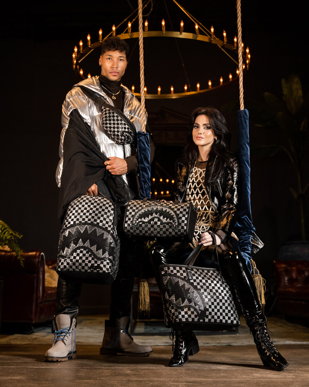 LIGHT YEARS AHEAD MINI DUFFLE
